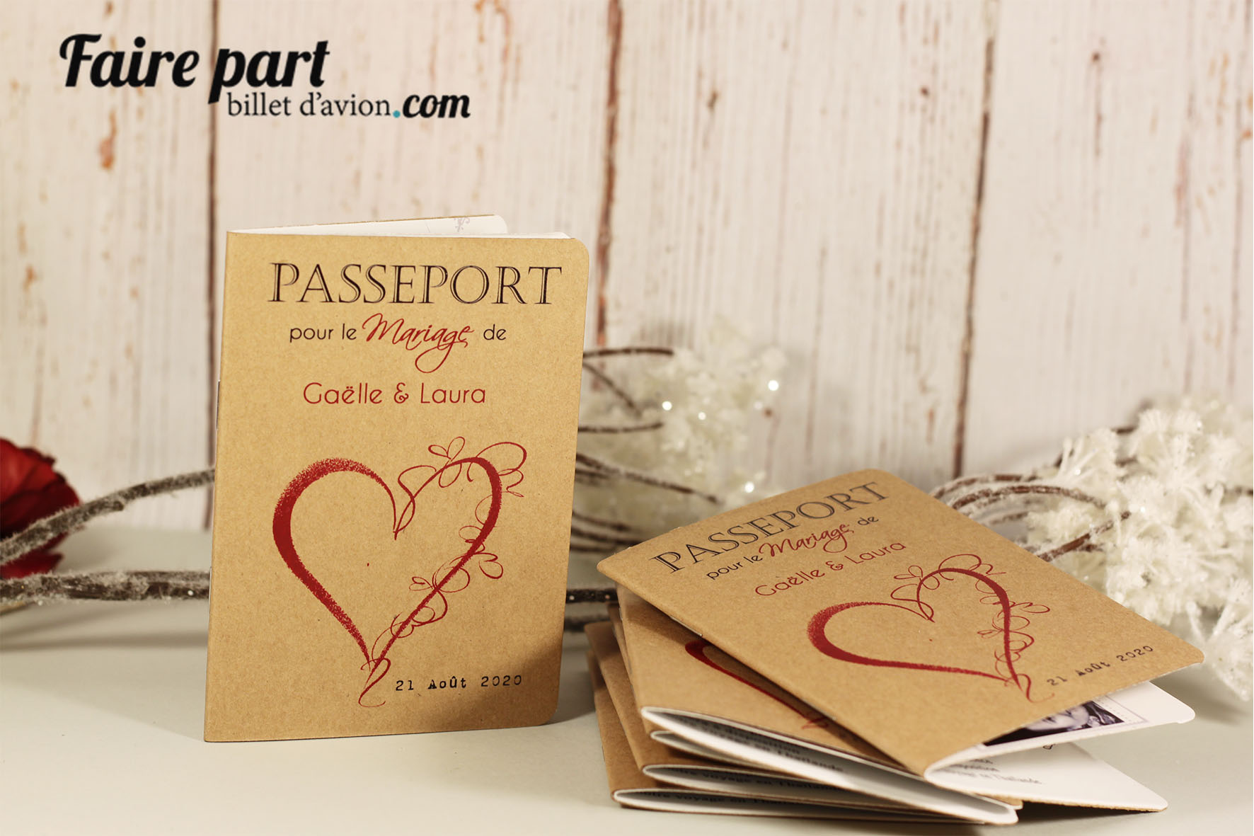 Faire-part passeport