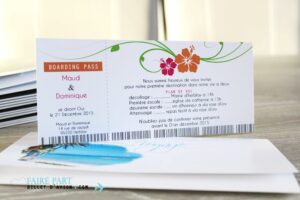 Faire part Mariage