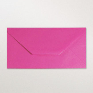 Enveloppe longue fuschia