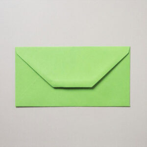 Enveloppe longue verte