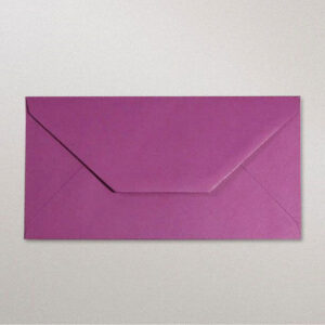 Enveloppe longue violette